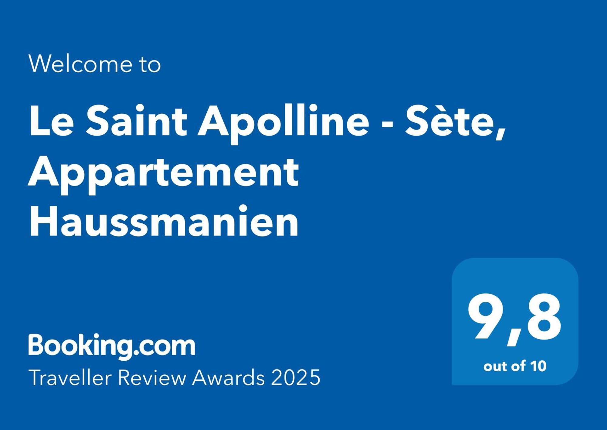 Le Saint Apolline - Sete, Appartement Haussmanien Luaran gambar